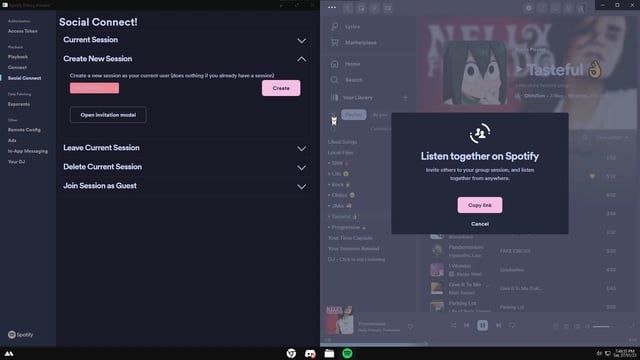 Spotify群组会话功能出现