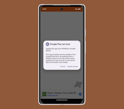 Android 14：提示非Play商店应用程序试图推送更新
